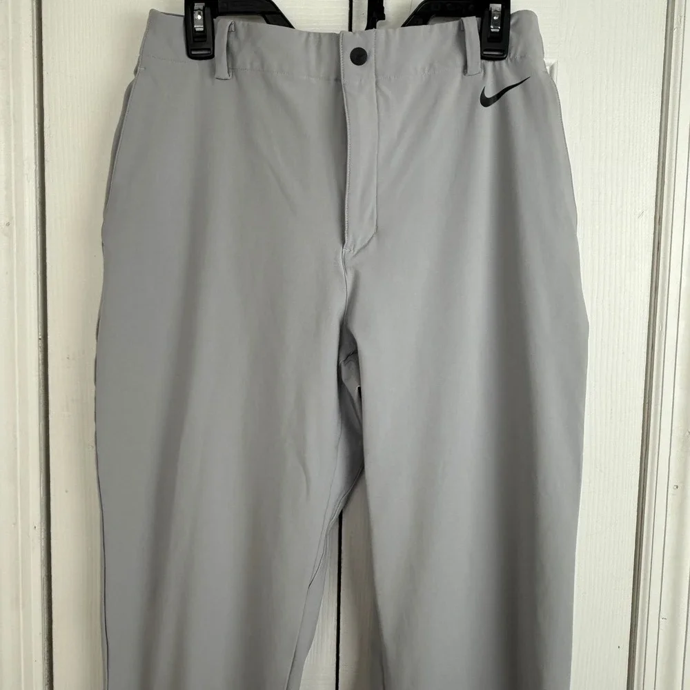 Nike Engineered Mens‎ Golf Pants Grey Performance Trousers Articulated Knee M
